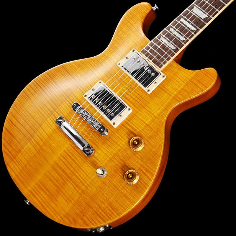 Gibson Les Paul Standard Double Cutway Plus top 1998 (Trans Amber)の画像